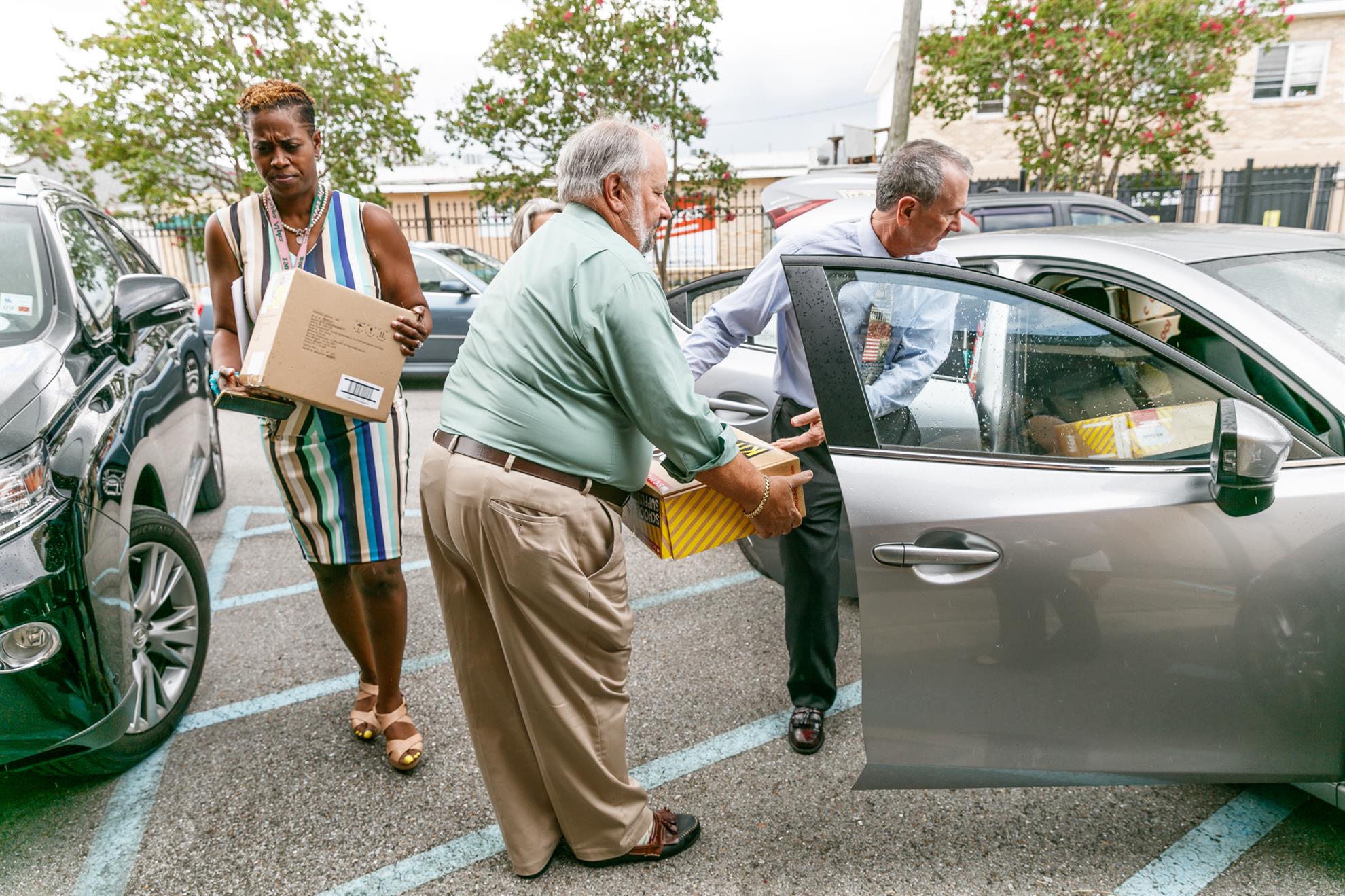 School Supplies Delivered Rotary Club of Metairie