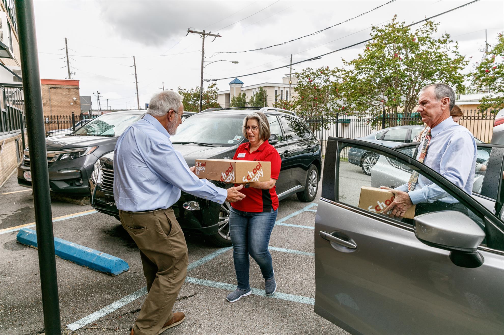 School Supplies Delivered Rotary Club of Metairie