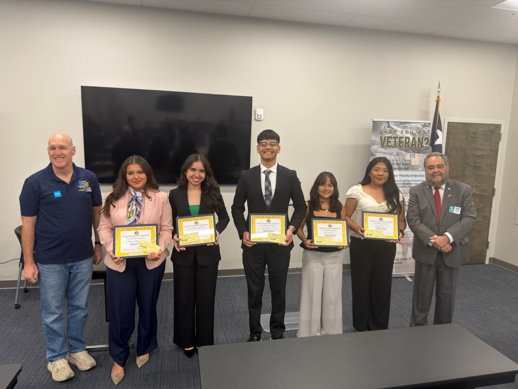 Area 4-Way Test Speech Contest