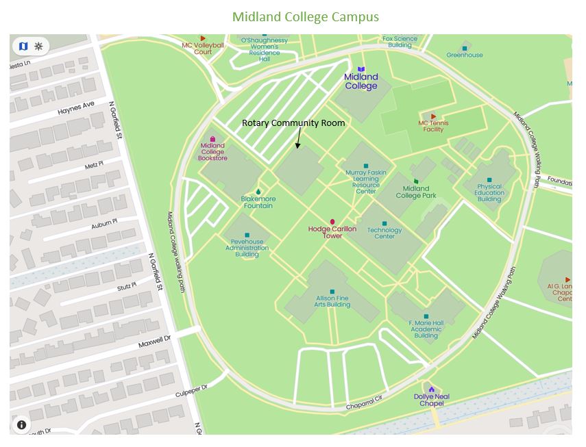 Midland University Campus Map March 16, 2021 (Mar 16, 2021)