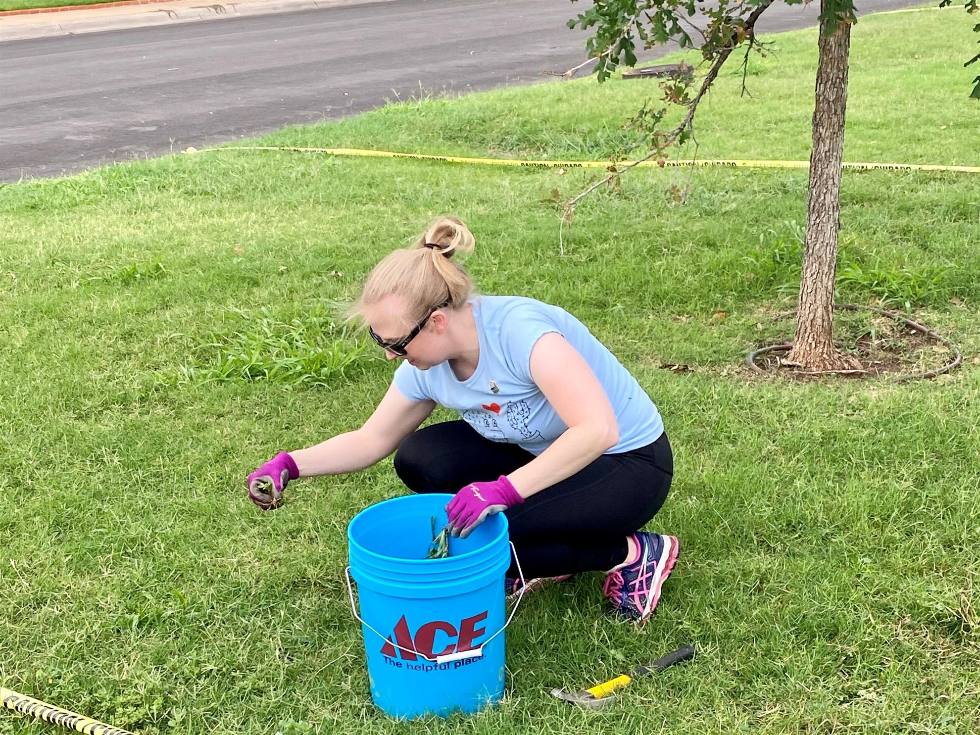 Fasken Park Clean Up | Rotary Club of Midland West