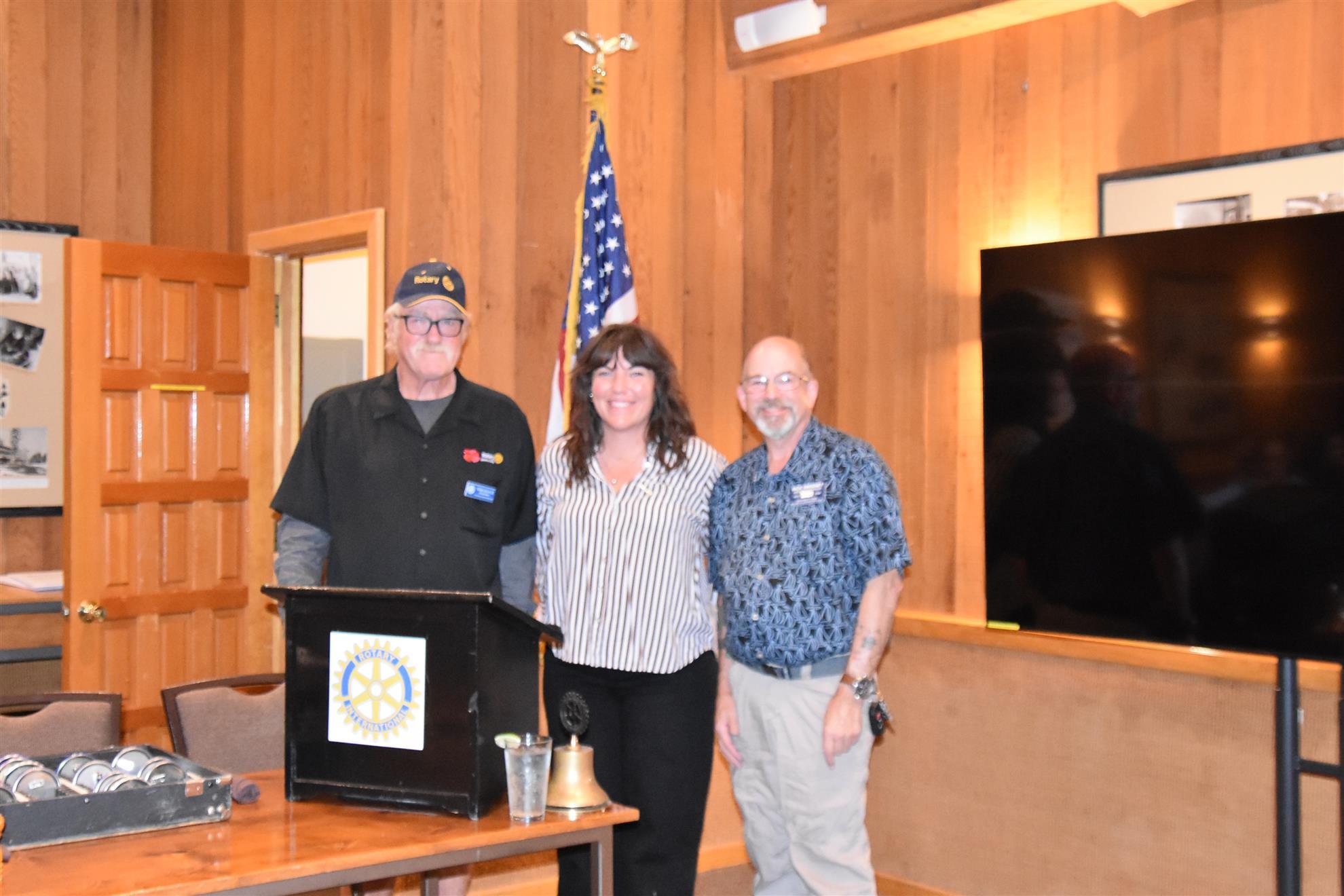Tahoe City Rotary Welcomes New Member, Siobhan Brady