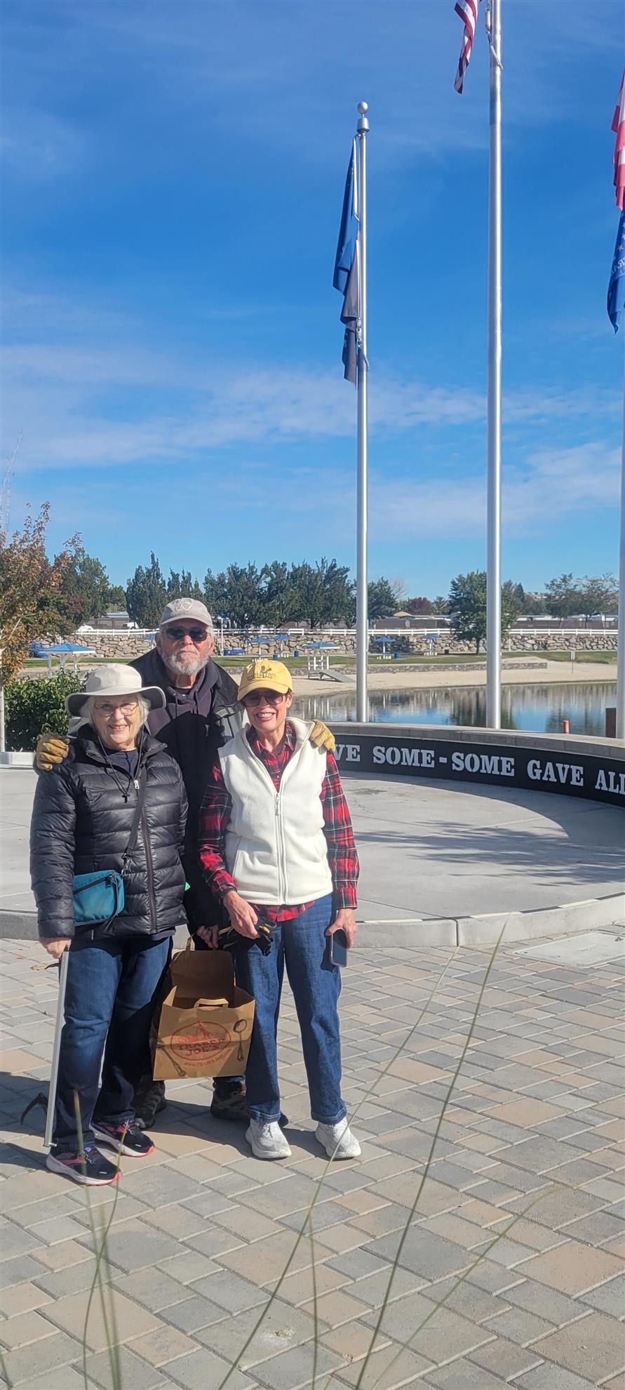 Veterans Memorial Cleanup