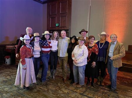 Tahoe-Incline Rotary supporting Incline High School during Crab Feed fundraiser 2024