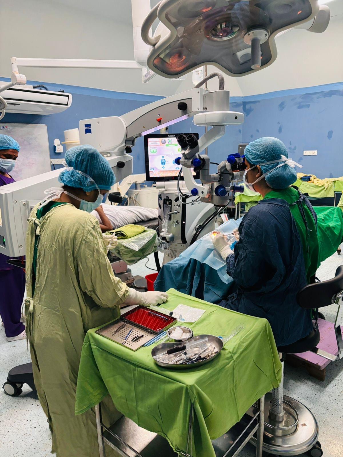 Surgery in action