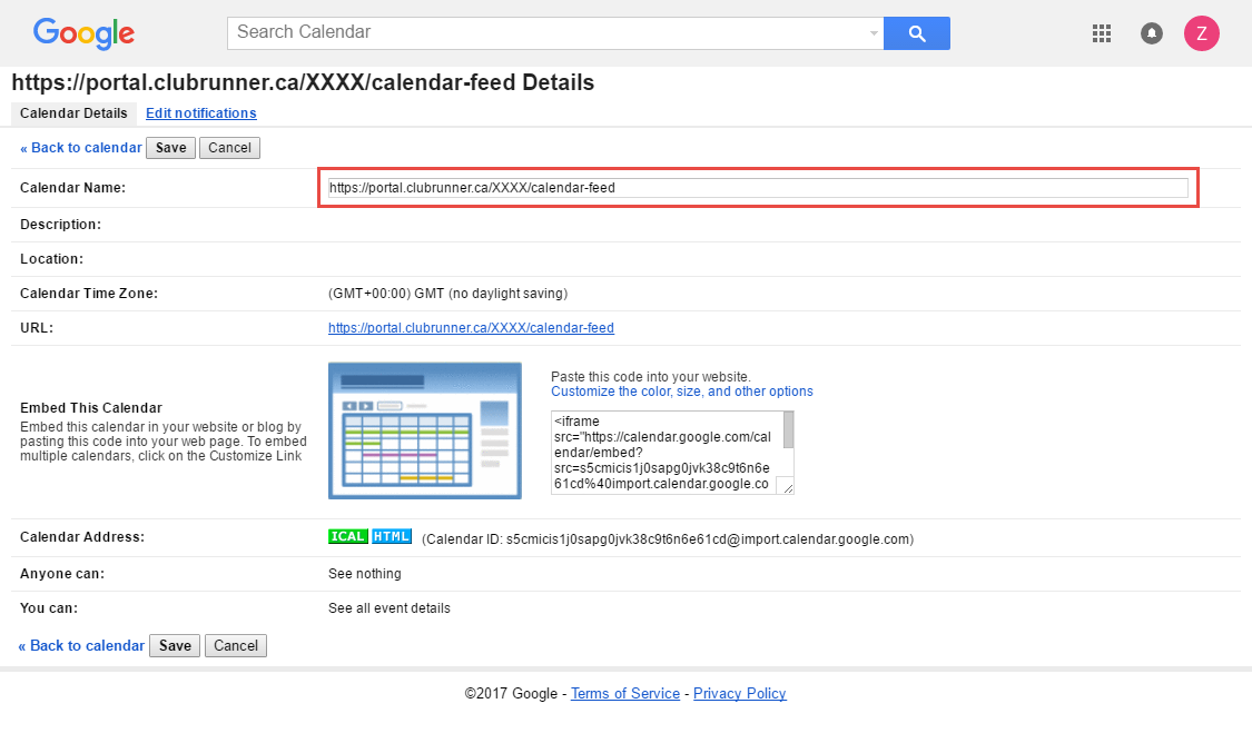 How do I subscribe to a calendar with Google Calendar? - Knowledgebase / ClubRunner FAQ / Support - ClubRunner Support & Knowledgebase