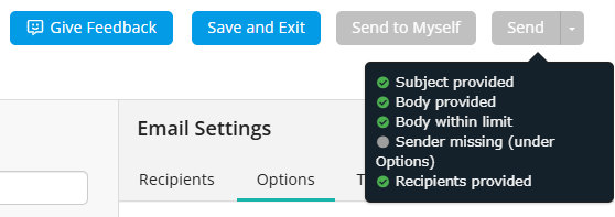 Send email verification