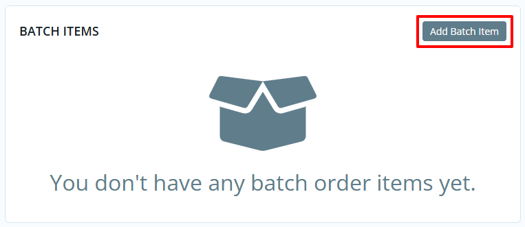 Add batch item