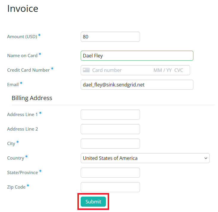 Pay as admin on behalf of members