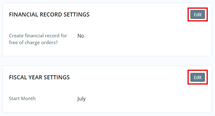 Click Edit to change these options