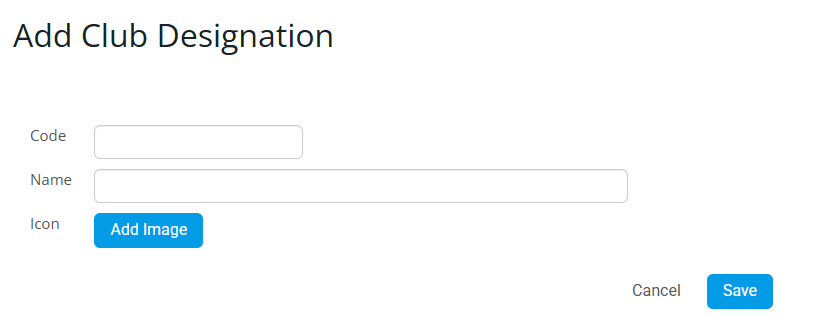 Add details for your new designation