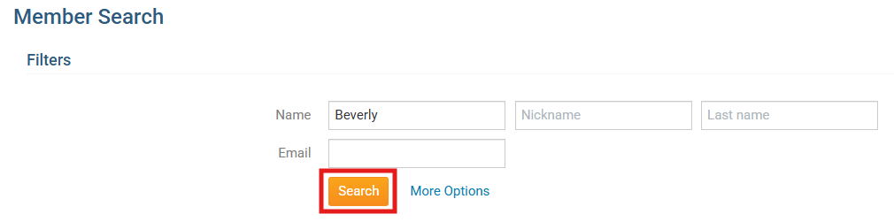 Enter a search term and click Search