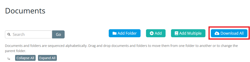 Click Download All to export all documents