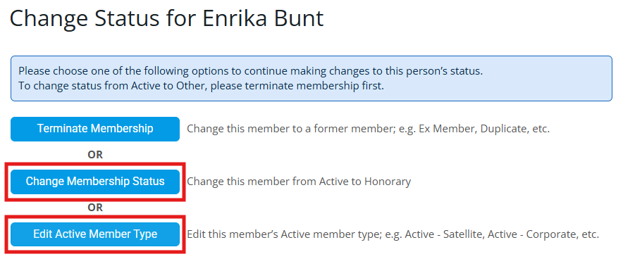 Select the appropriate option for your needs