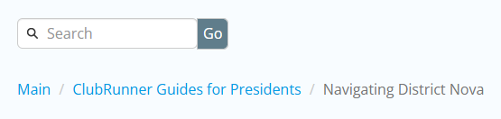 Navigate using the nested folder links
