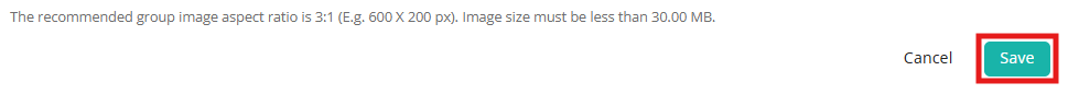 Click Save at the bottom of the page