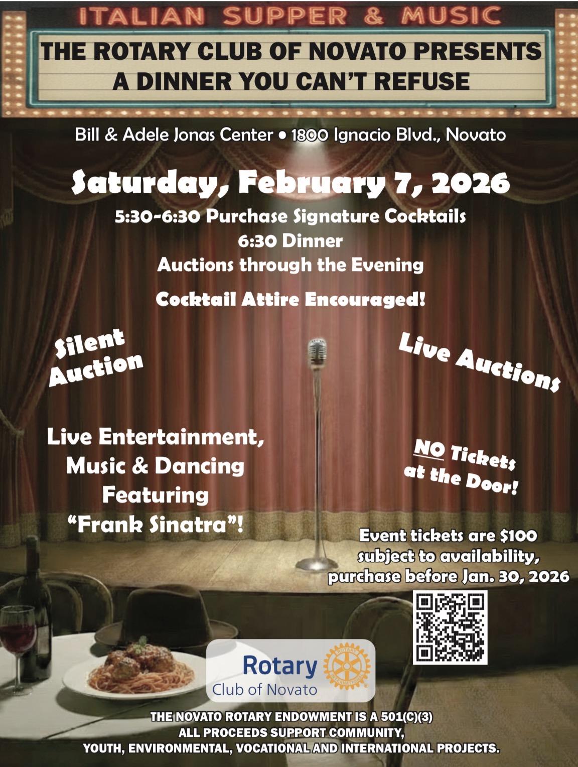 Fundraiser: A Dinner You Can't Refuse