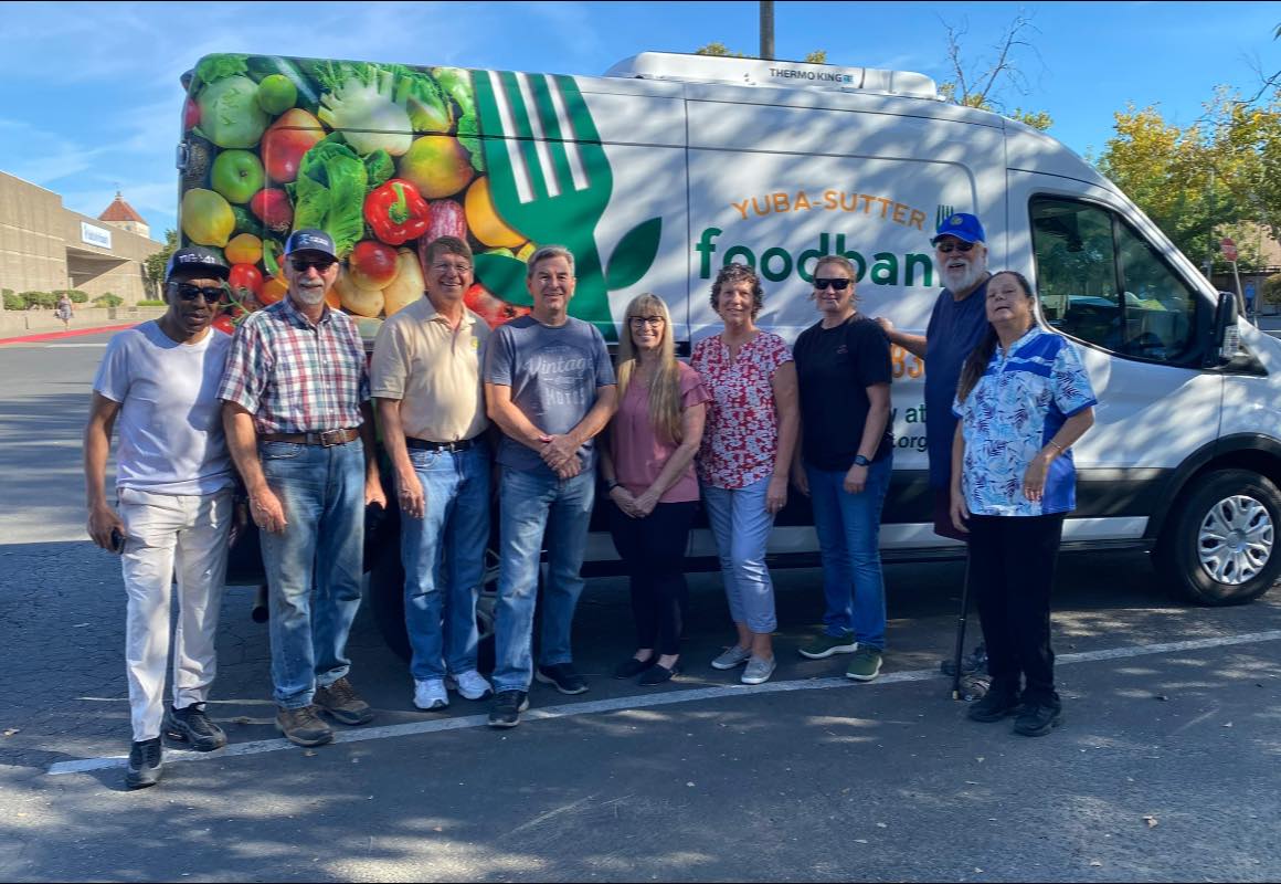 Food bank distribution - every month!