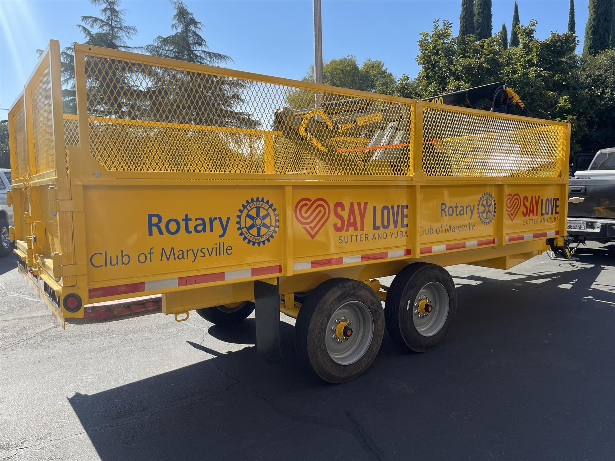 Giving back to the community - SAYLove's trailer 