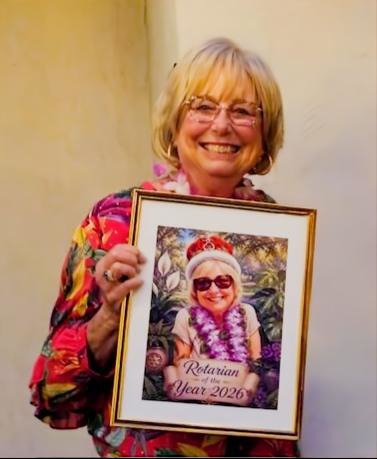 NANCY STARLING, ROTARIAN OF THE YEAR