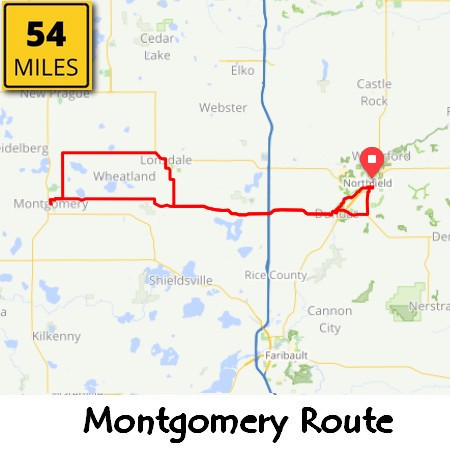 Montgomery 54 miles