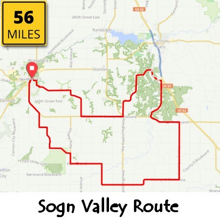 Sogn Valley 56 miles