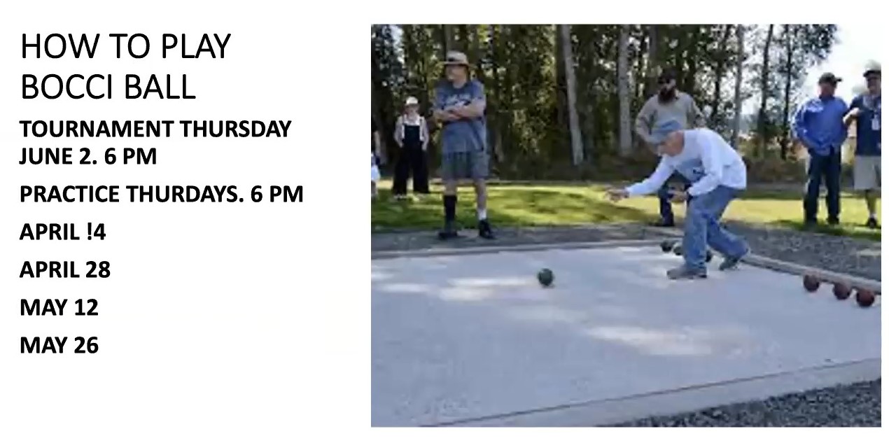 HOW TO PLAY BOCCE BALL Rotary Club of Carmichael