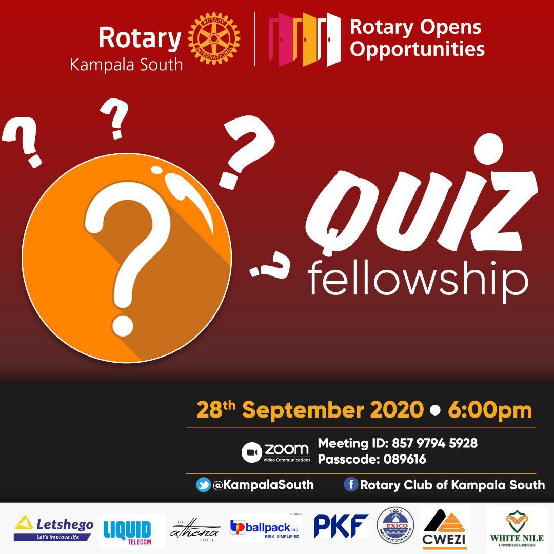 Quiz Time Real Brain Exercises Rotary Club Of Kampala South