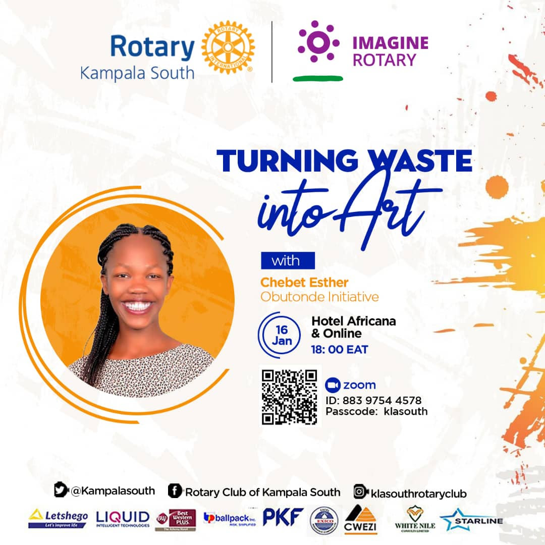 Turning Waste into ART | Rotary Club of Kampala South