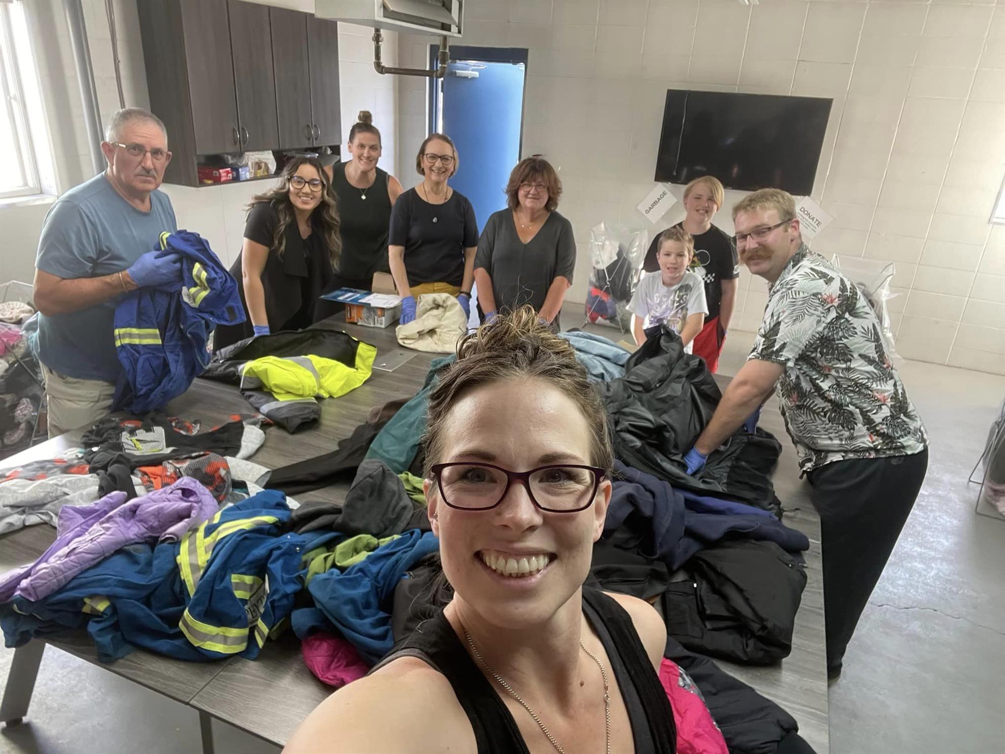 2022 Crouses Cleaners Coat For Kids Rotary Club of Grande Prairie