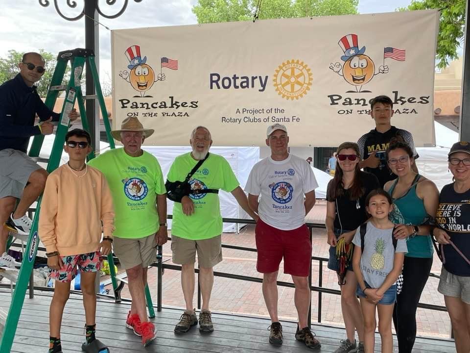 Pancakes on the Plaza 2022 | Rotary Club of Santa Fe