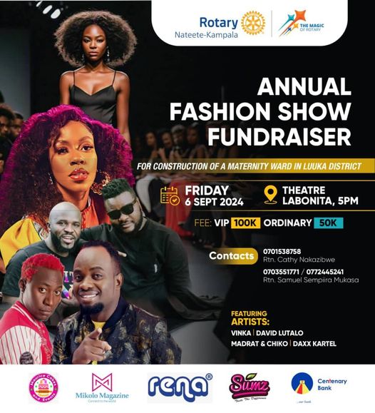 The Annual Fashion Show Fundraiser Rotary Club of NateeteKampala