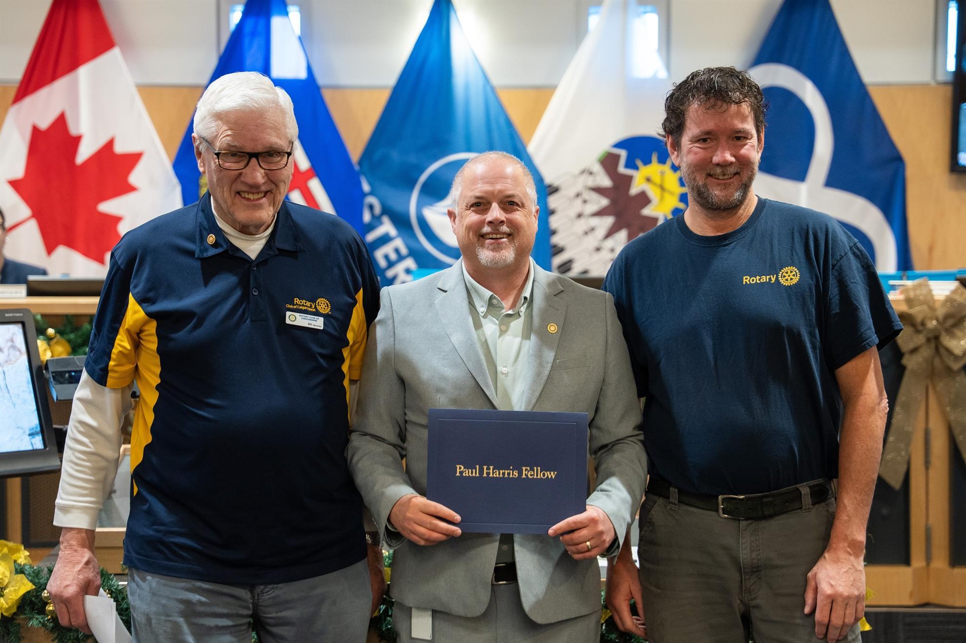 Paul Harris Award - Mayor Shannon Dean