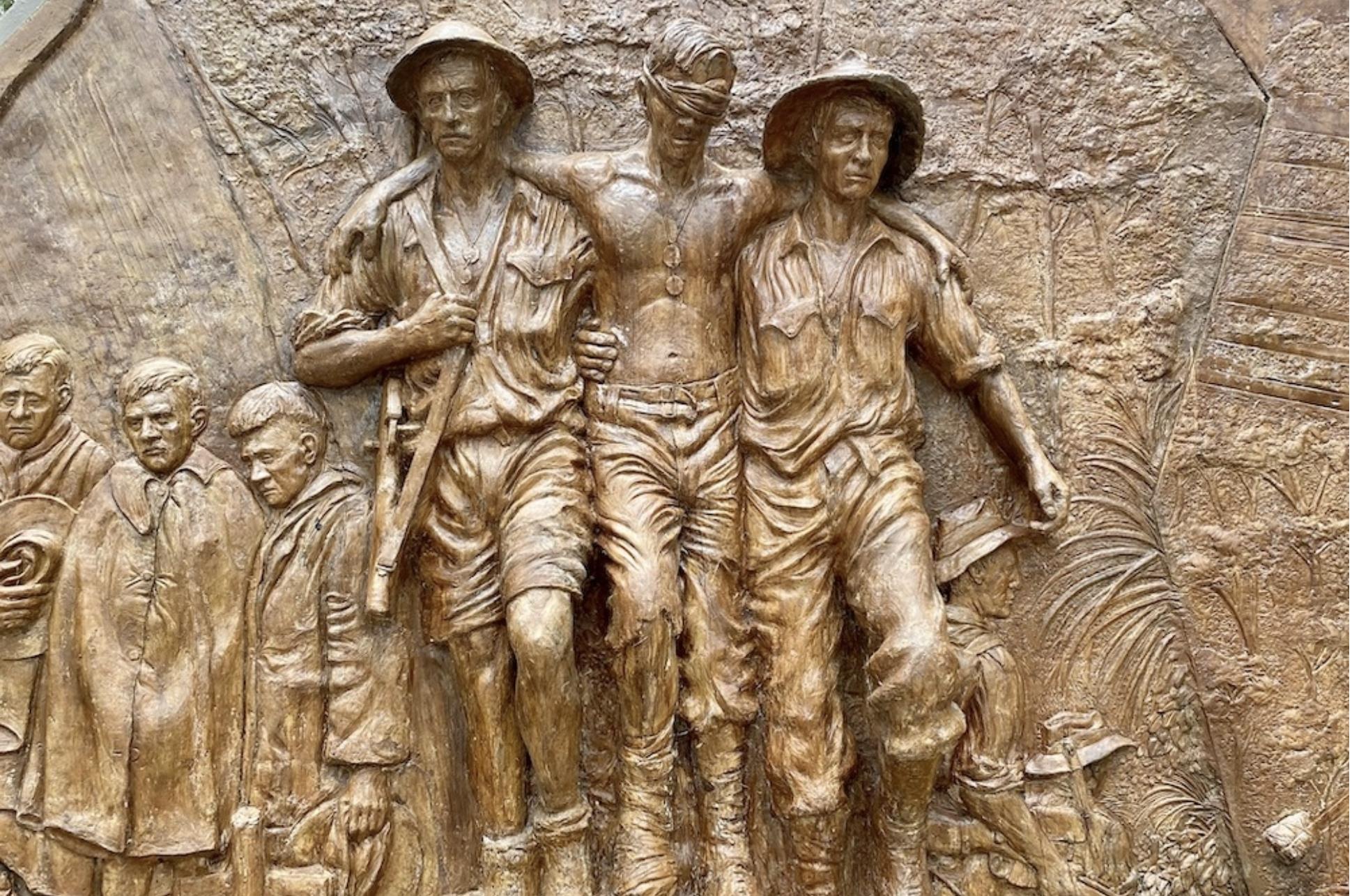 Fellowship meeting at the Rotary Kokoda Memorial Wall and breakfast