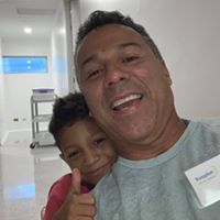 Juan Gallego helping with cleft palate surgery for children in Colombia