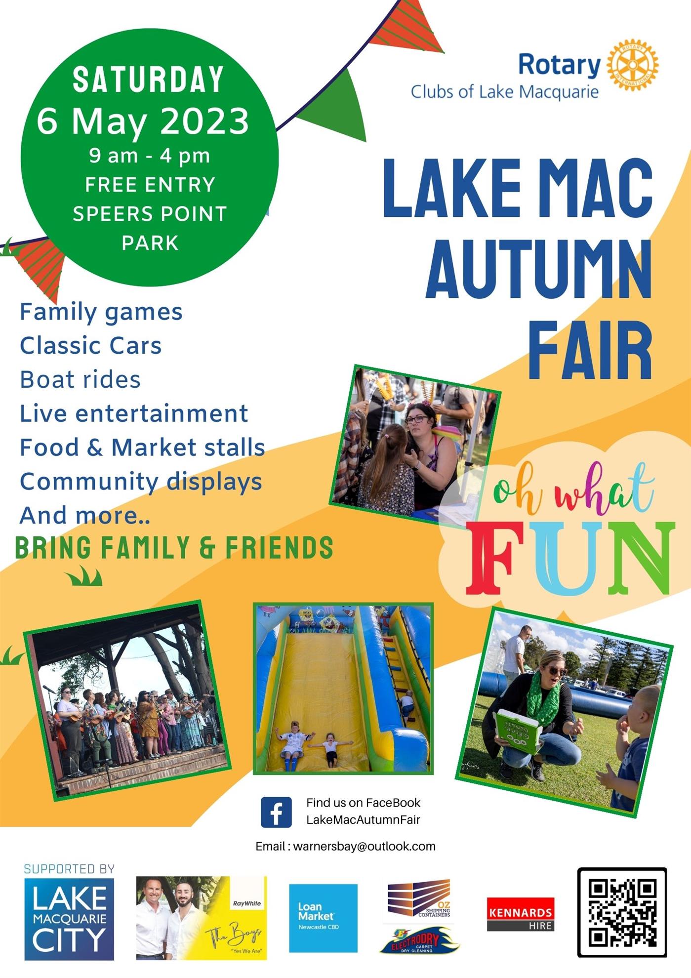 Rotary's Lake Mac Autumn Fair Rotary of Warner's Bay