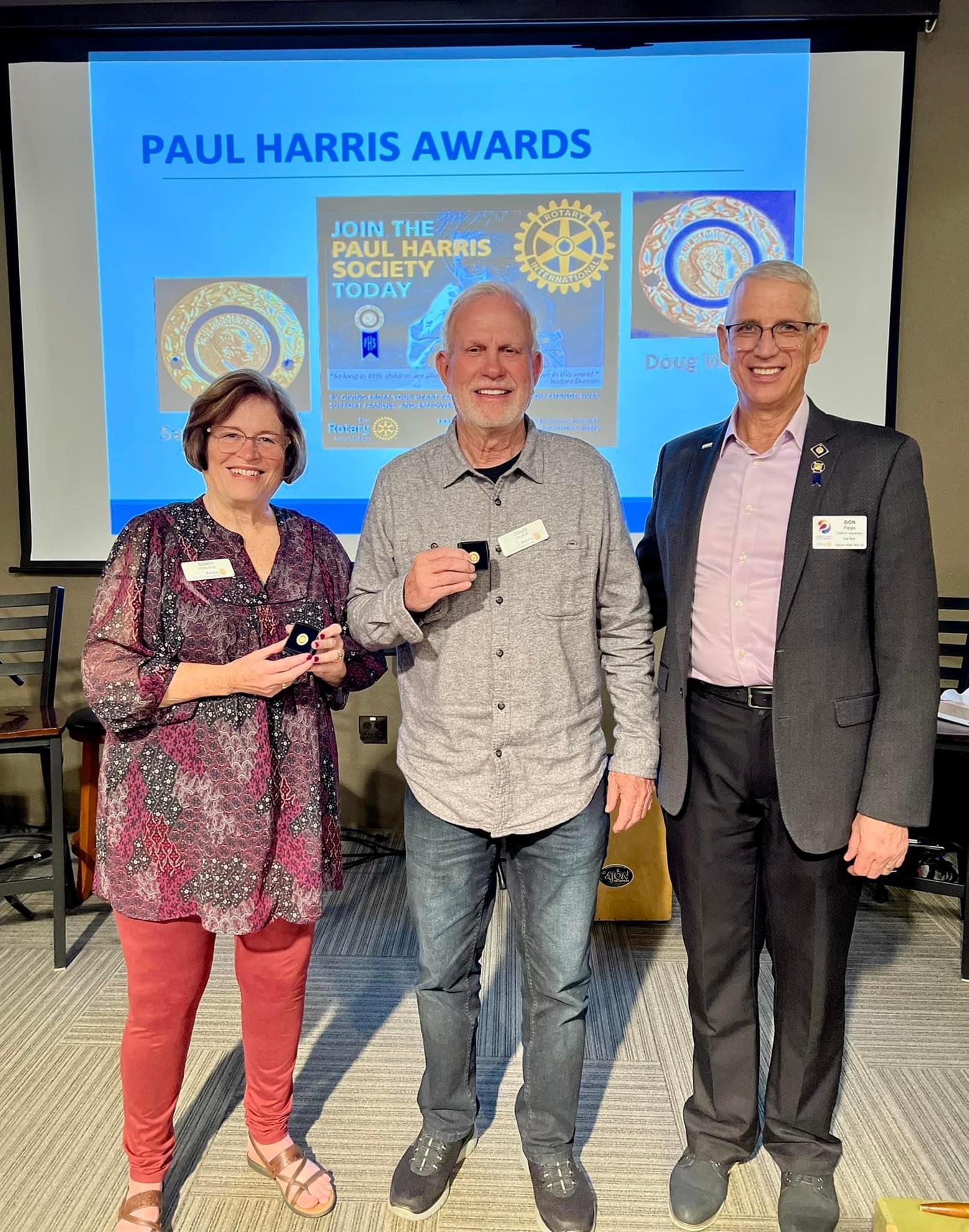 Paul Harris Awardees 