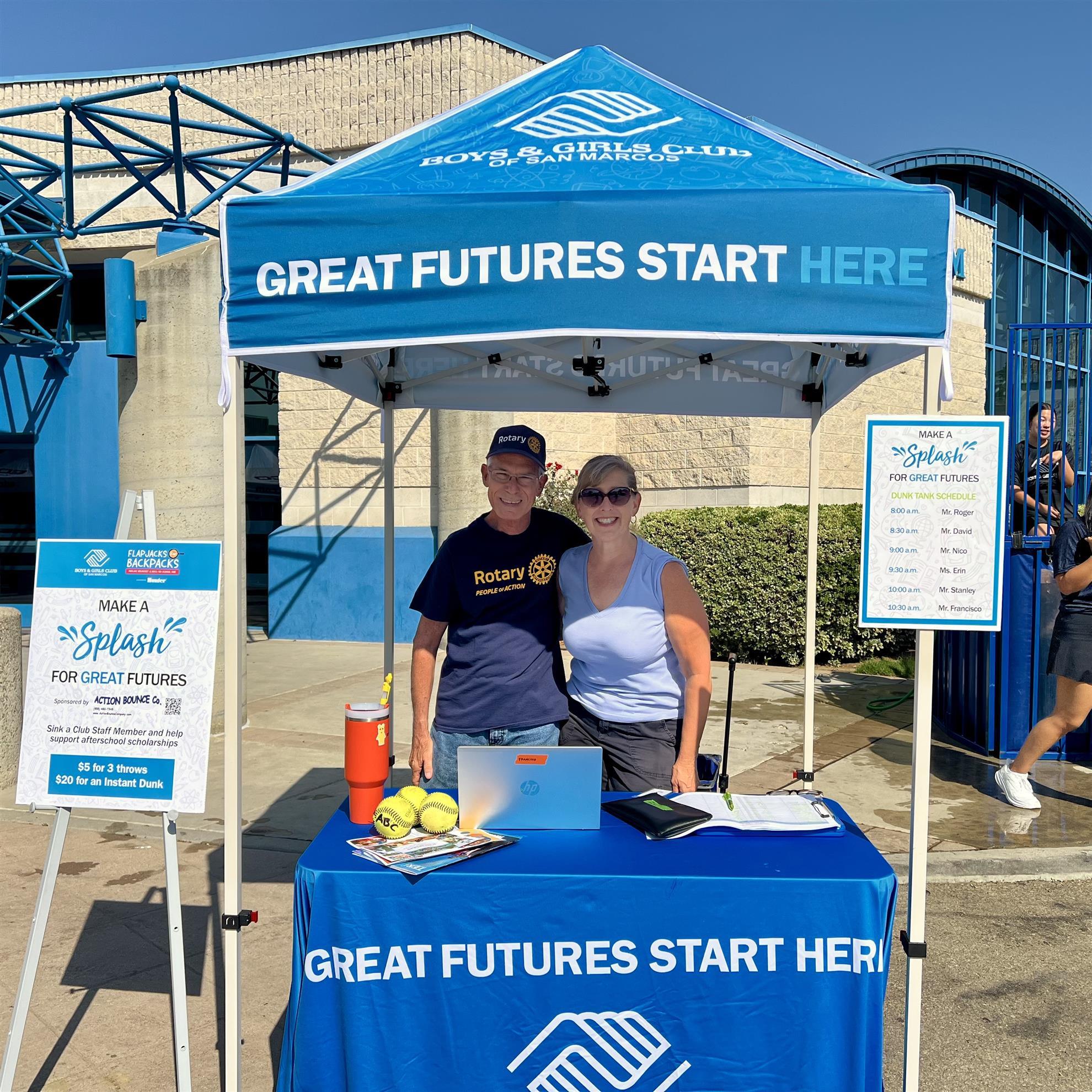 Volunteering at Boys & Girls Club of San Marcos Flapjacks for Backpacks 