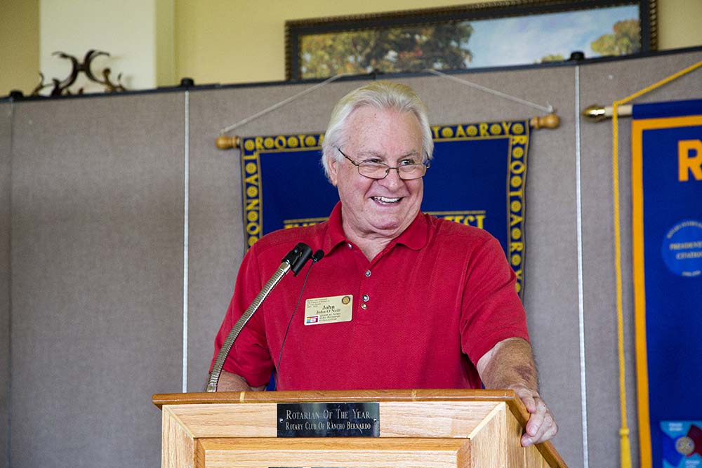 Rancho Bernardo Rotary Meeting Minutes July 30, 2015 & Images By James ...