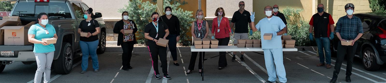 Meals for Front Line Works 