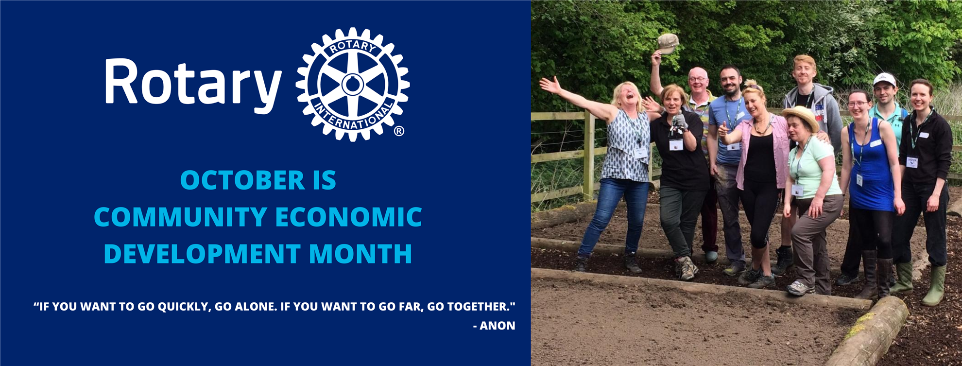 Economic & Community development Month | Rotary Club of Waratah