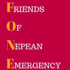 Friends of Nepean Emergency logo