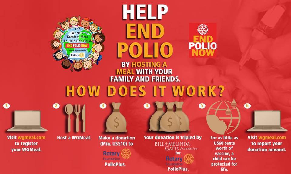 Rotary: World's Greatest Meal to Help End Polio