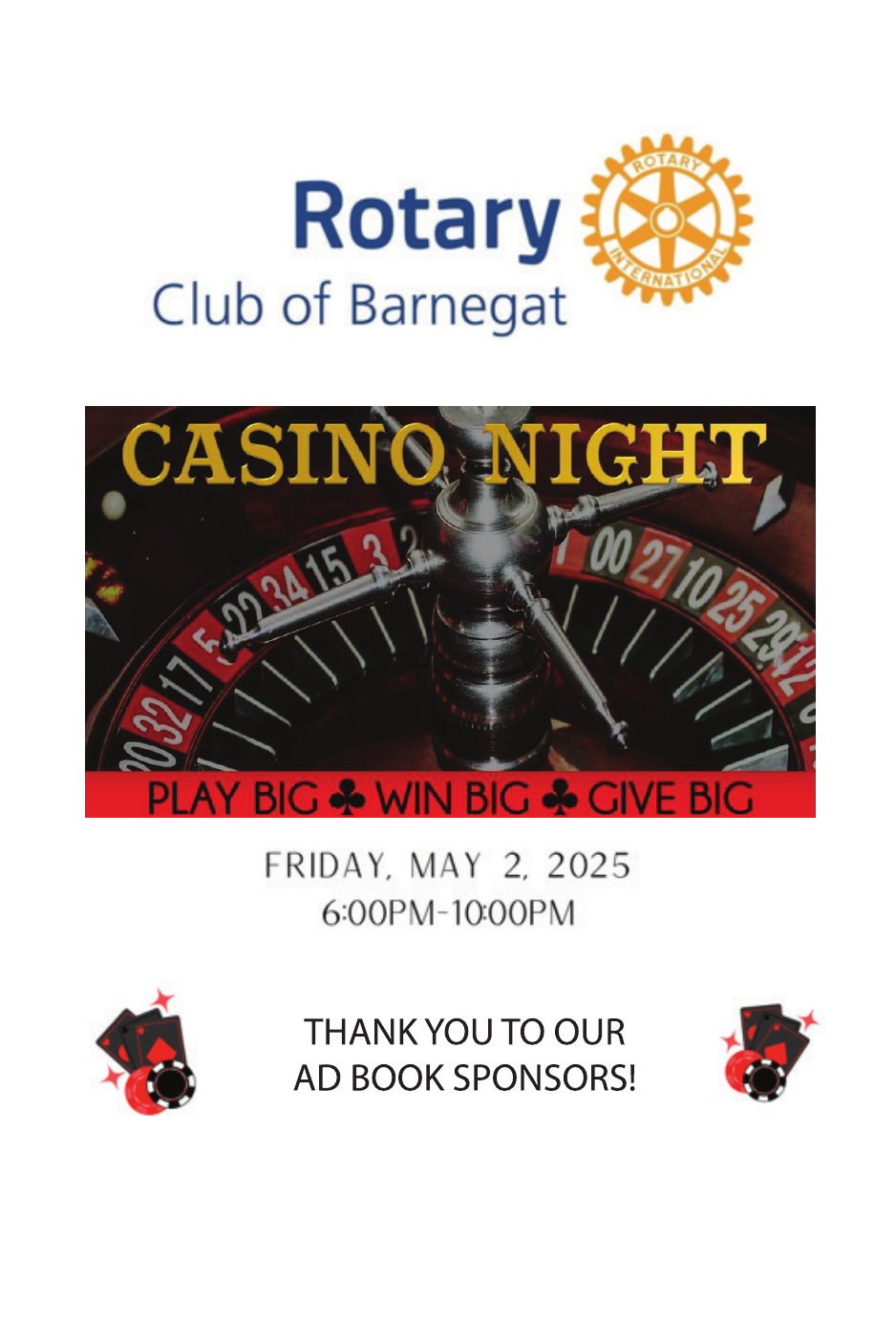 Casino Night Ad Book Cover