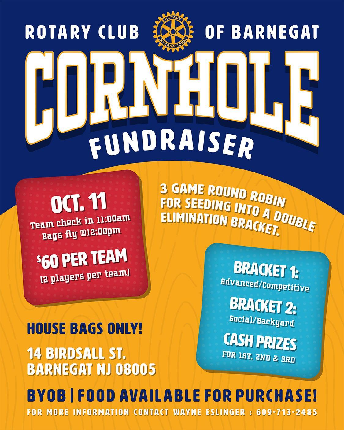 Rotary Club of Barnegat Corn Hole Tournament 2025