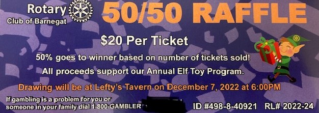 50/50 Raffle | Rotary Club of Barnegat