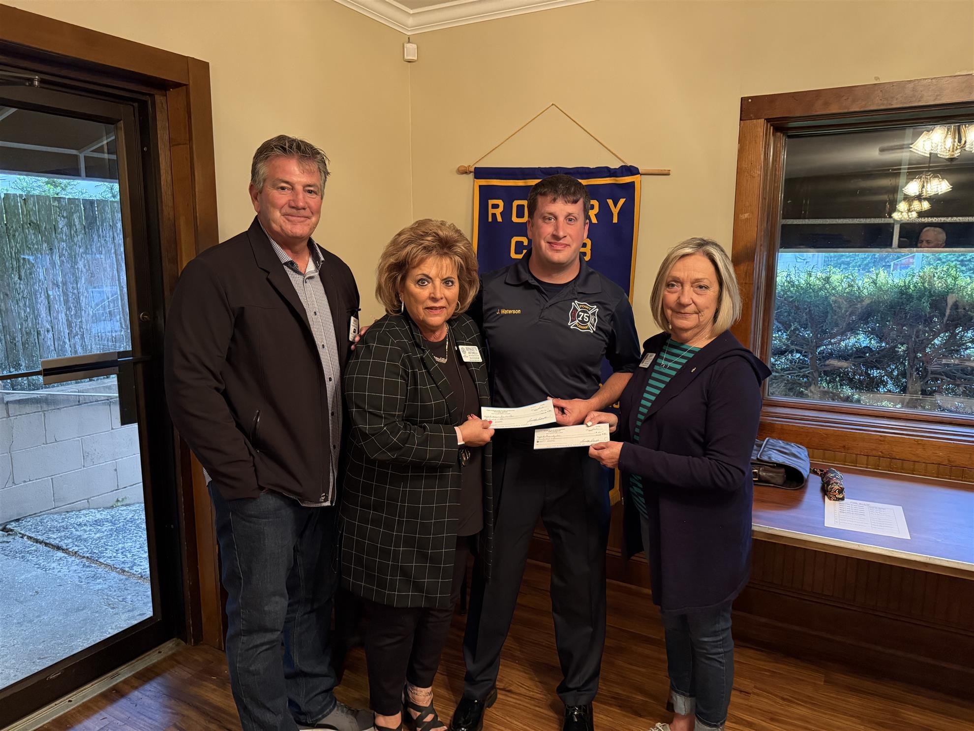 A Donation To The Boro Fire Department 2025