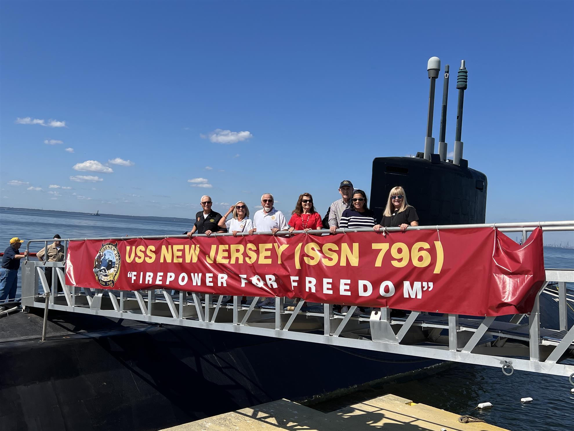USS NJ Visit
