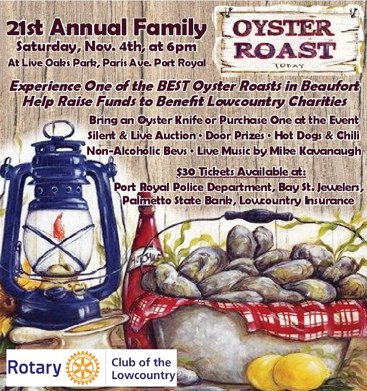 Oyster Roast Rotary Club of LowcountryBeaufort