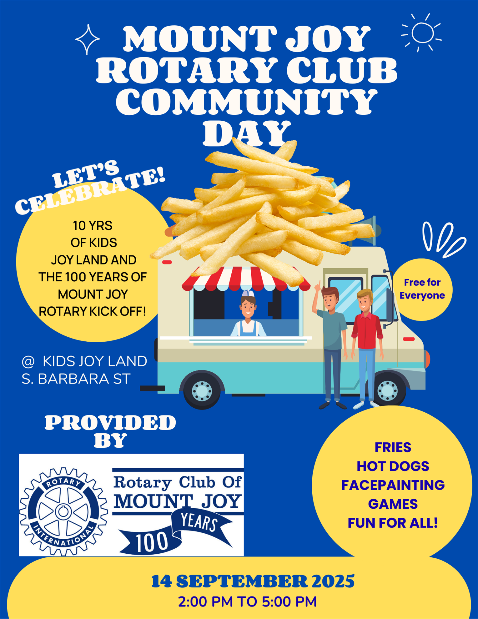 Community Day 2025 | Rotary Club of Mount Joy